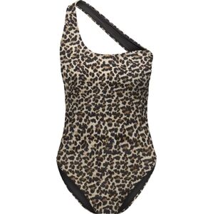 Only Plavky Onltassy na jedno rameno Plavky leopardí