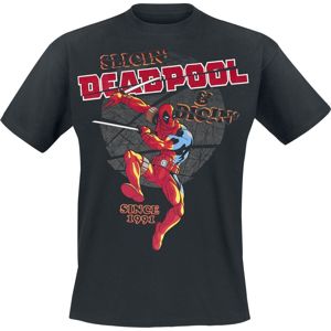 Deadpool Slicin' And Dicin' Tričko šedá