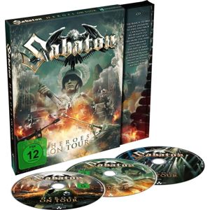 Sabaton Heroes on tour 2-DVD & CD standard