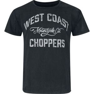 West Coast Choppers Motorcycle Co. Tričko černá