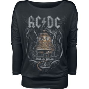 AC/DC Hells Bells Dámské tričko s dlouhými rukávy černá