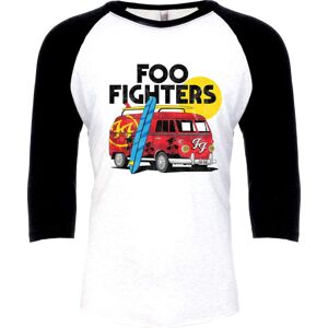 Foo Fighters Van Tričko s dlouhým rukávem bílá/cerná