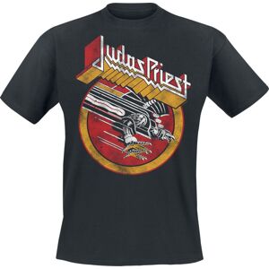 Judas Priest SFV Solid Circle Vintage Tričko černá