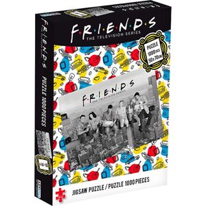 Friends Friends 1000 Teile Puzzle Puzzle cerná/bílá