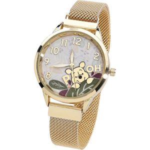 Medvídek Pu Winnie Náramkové hodinky zlatá