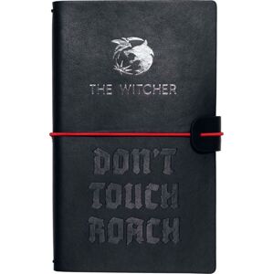 The Witcher Don't Touch Roach Notes cerná/cervená