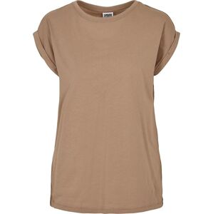 Urban Classics Ladies Extended Shoulder Tee Dámské tričko béžová