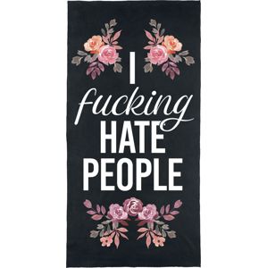 I Fucking Hate People osuška vícebarevný