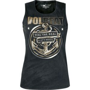 Volbeat Seal The Deal Dámský top charcoal