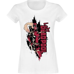 Deadpool Lady Deadpool Dámské tričko bílá
