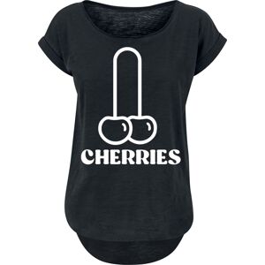 Food Cherries Dámské tričko černá