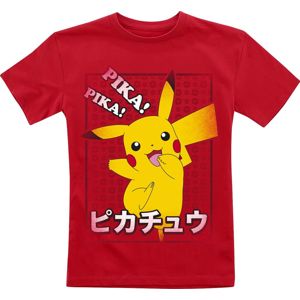 Pokémon Kids - Pikachu - Pika! detské tricko červená