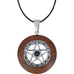 etNox Pentagramm Náhrdelník - řetízek stríbrná