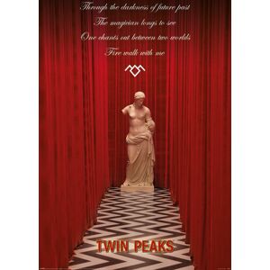 Twin Peaks The Black Lodge plakát vícebarevný