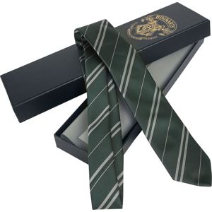 Harry Potter Slytherin kravata zelená/šedá