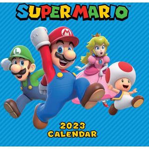 Super Mario Wandkalender 2023 Nástenný kalendář vícebarevný