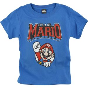 Super Mario Kids - It's A Me, Mario detské tricko modrá