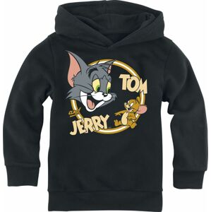 Tom And Jerry Kids - Tom And Jerry detská mikina s kapucí černá