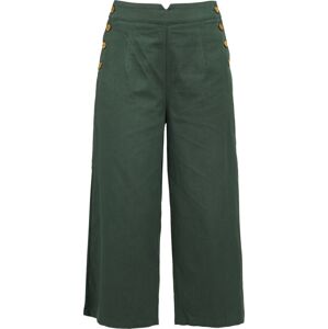 Banned Retro Kalhoty Pretty Perfect Dámské kalhoty zelená