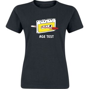 Sprüche Age Test Dámské tričko černá