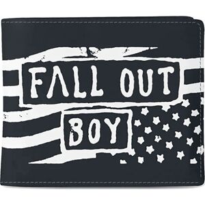Fall Out Boy Rocksax - Flag Peněženka cerná/bílá