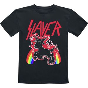 Slayer Kids - Rainbow Goat detské tricko černá