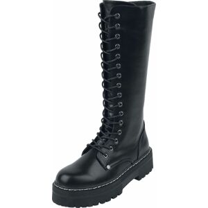 Black Premium by EMP Černé boty na podpatku boty černá