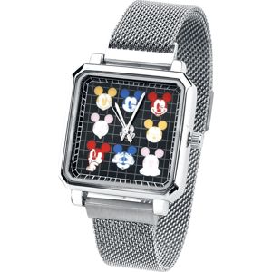 Mickey & Minnie Mouse Micky Náramkové hodinky stríbrná