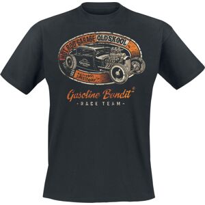 Gasoline Bandit Hot Rod Garage Tričko černá