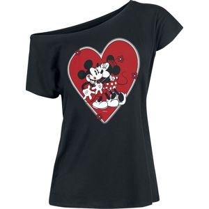 Mickey & Minnie Mouse Together Dámské tričko černá