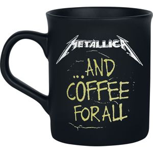 Metallica ... And Coffee For All Hrnek matná černá