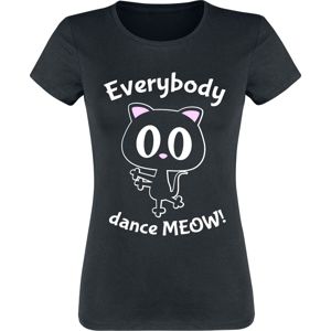 Everybody Dance Meow! Dámské tričko černá