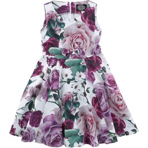 H&R London Girls Alice Floral Swing Dress detské šaty vícebarevný