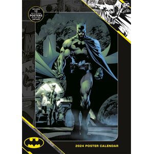 Batman Plakátový kalendář 2024 Nástenný kalendář vícebarevný