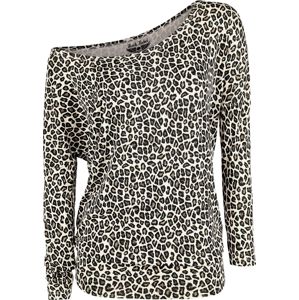 Rock Rebel by EMP Fast And Loose dívcí triko s dlouhými rukávy leopardí