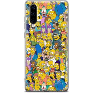 Die Simpsons Characters - Huawei kryt na mobilní telefon vícebarevný