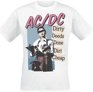 AC/DC Dirty deeds done dirt cheap Tričko bílá
