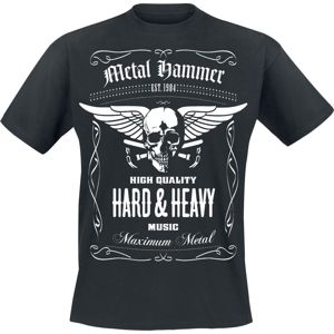 Metal Hammer Hard & Heavy tricko černá