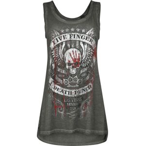 Five Finger Death Punch No Regrets Dámský top šedá