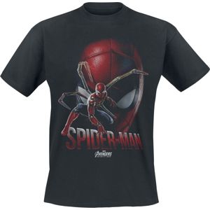 Avengers Spider-Man Tričko černá