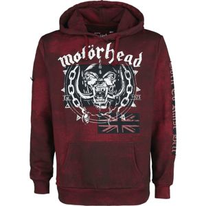 Motörhead EMP Signature Collection Mikina s kapucí bordová