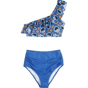 Sesame Street Cookie Universe Bikini modrá