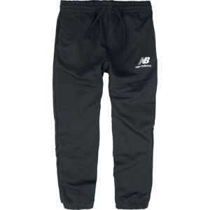 New Balance Joggingové kalhoty NB ESSENTIALS STACKED LOGO Tepláky černá