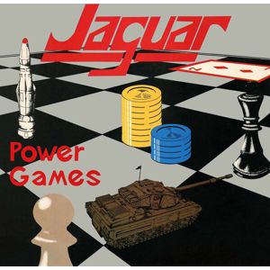 Jaguar Power games LP & 7 inch stríbrná