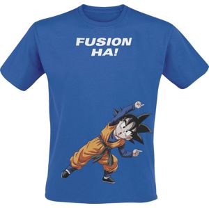 Dragon Ball Super - Goten - Fusion Ha! Tričko modrá