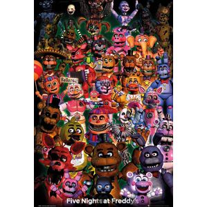 Five Nights At Freddy's Ultimate Group plakát vícebarevný