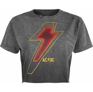 AC/DC PWR Flash Logo Dámské tričko šedá