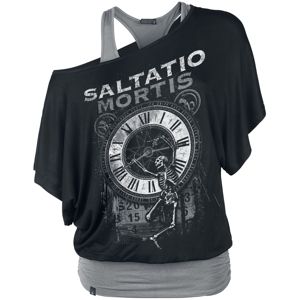 Saltatio Mortis Clock Dámské tričko cerná/šedá