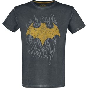 Batman Bat-Logo tricko tmavě šedá