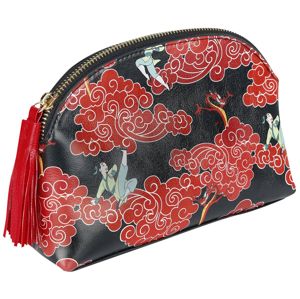 Mulan Dragon Symbol Kosmetická taška cerná/cervená